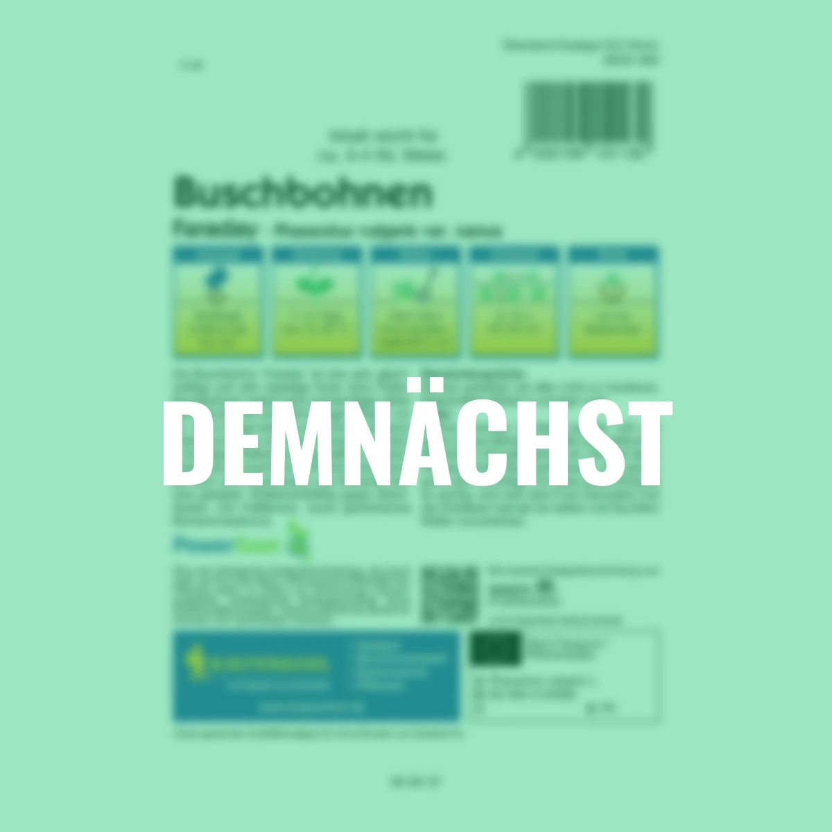 Buschbohne Faraday PowerSaat