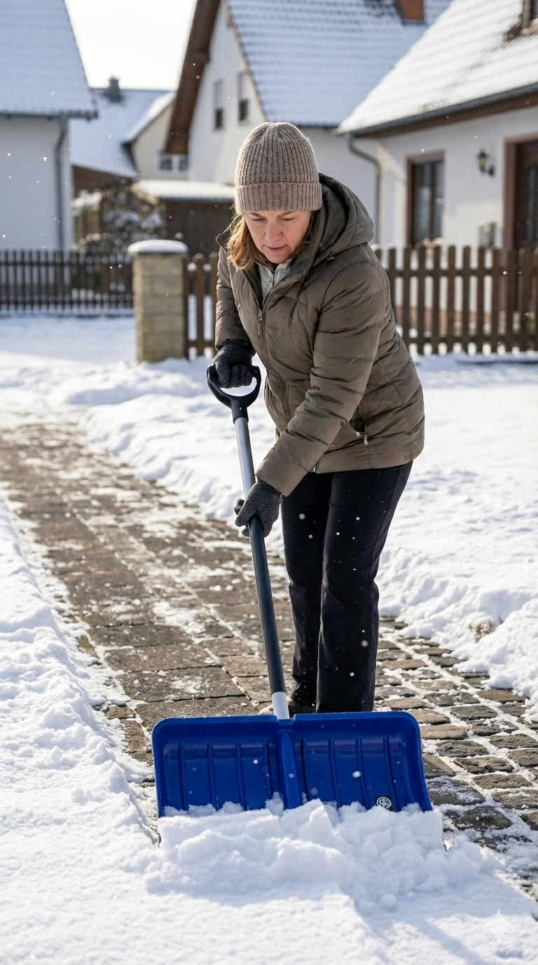 Es schneit! Da denken wir an Schneespaziergänge, Schneeballschlachten… und ans Schneeräumen.
