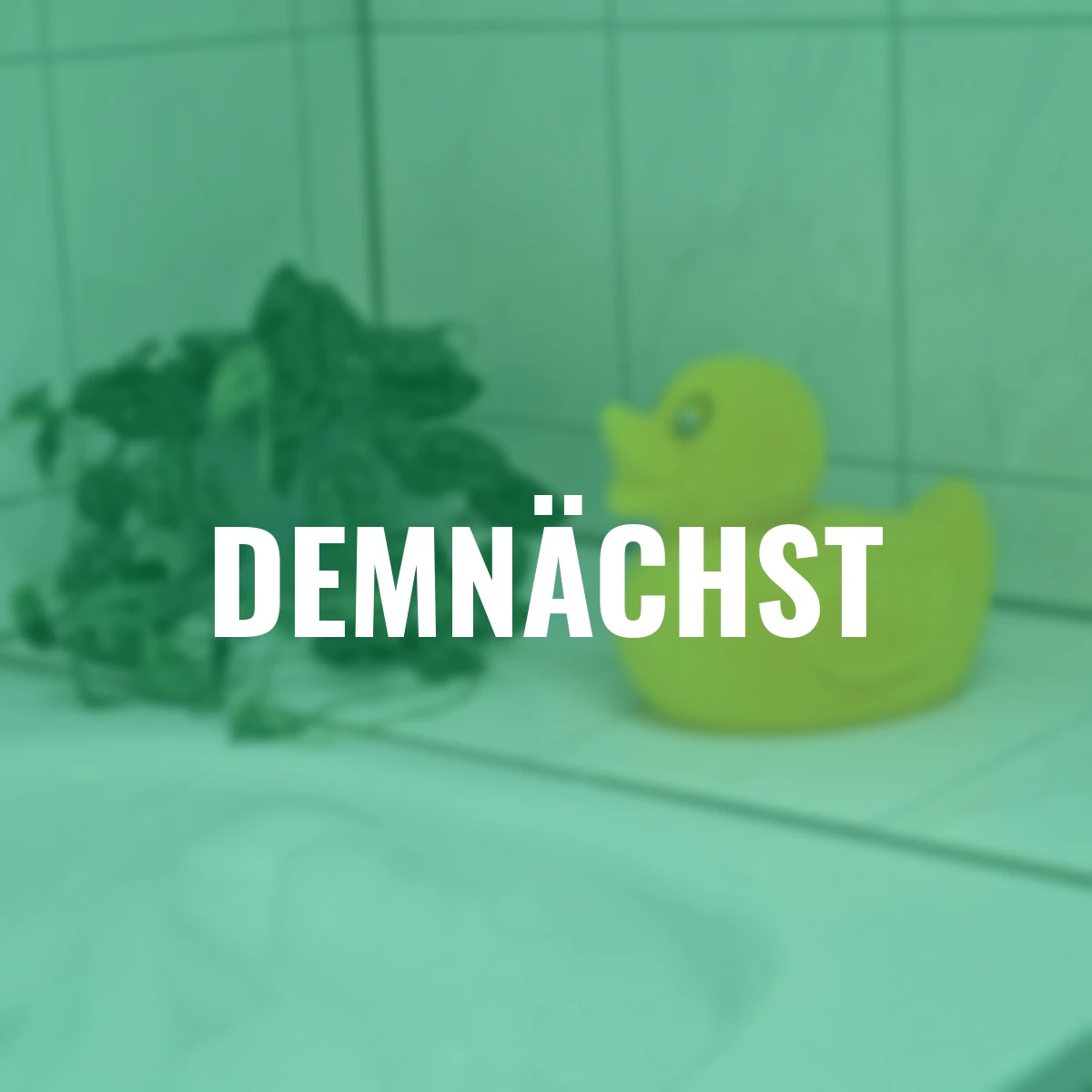 Deko-Ente Rubby, gelb