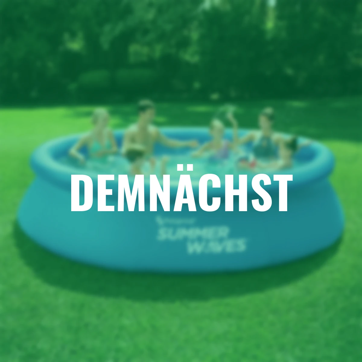 QuickUp-Pool 366x76 cm mit Filterpumpe, blau