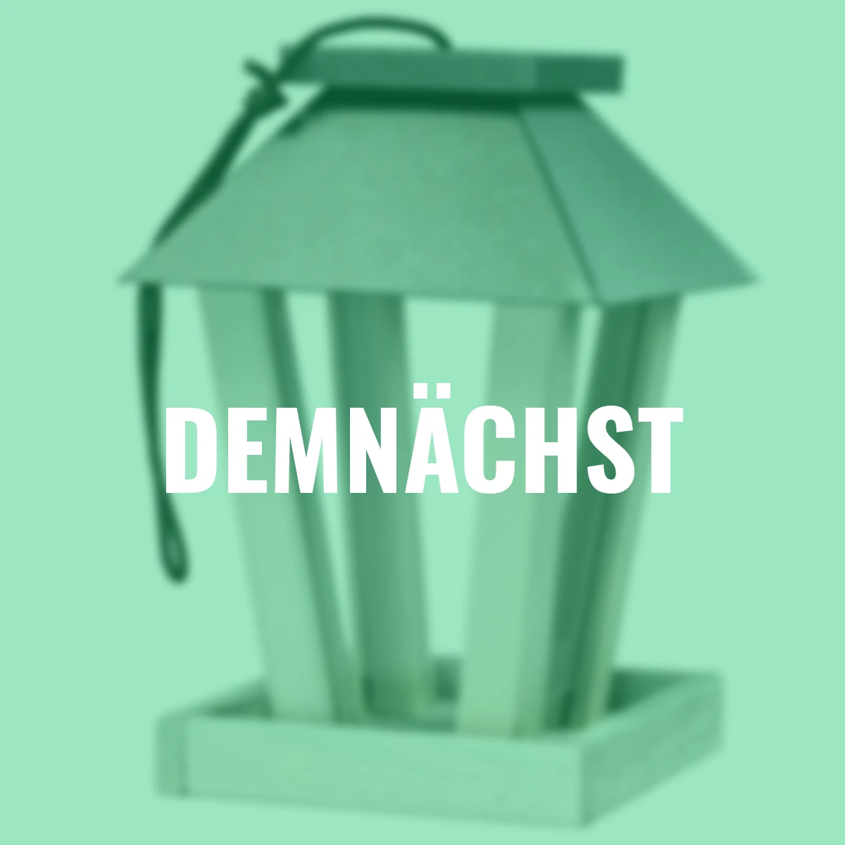 Futterstelle Plexi XL, 18,5x18,5x27 cm