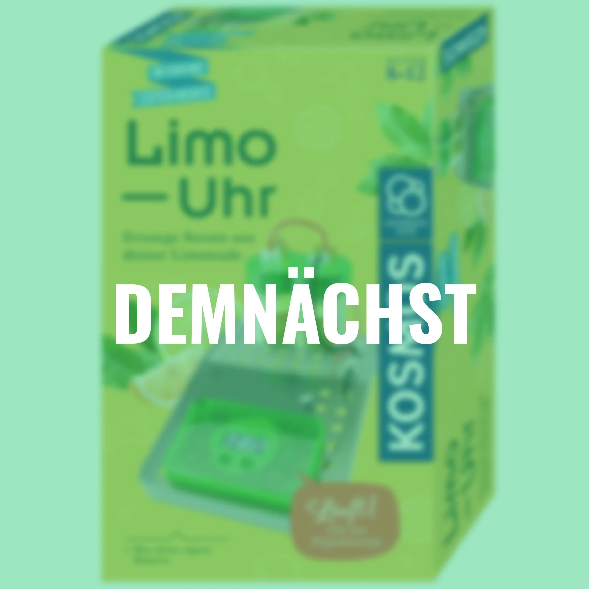 Limo-Uhr, Experimentierkasten