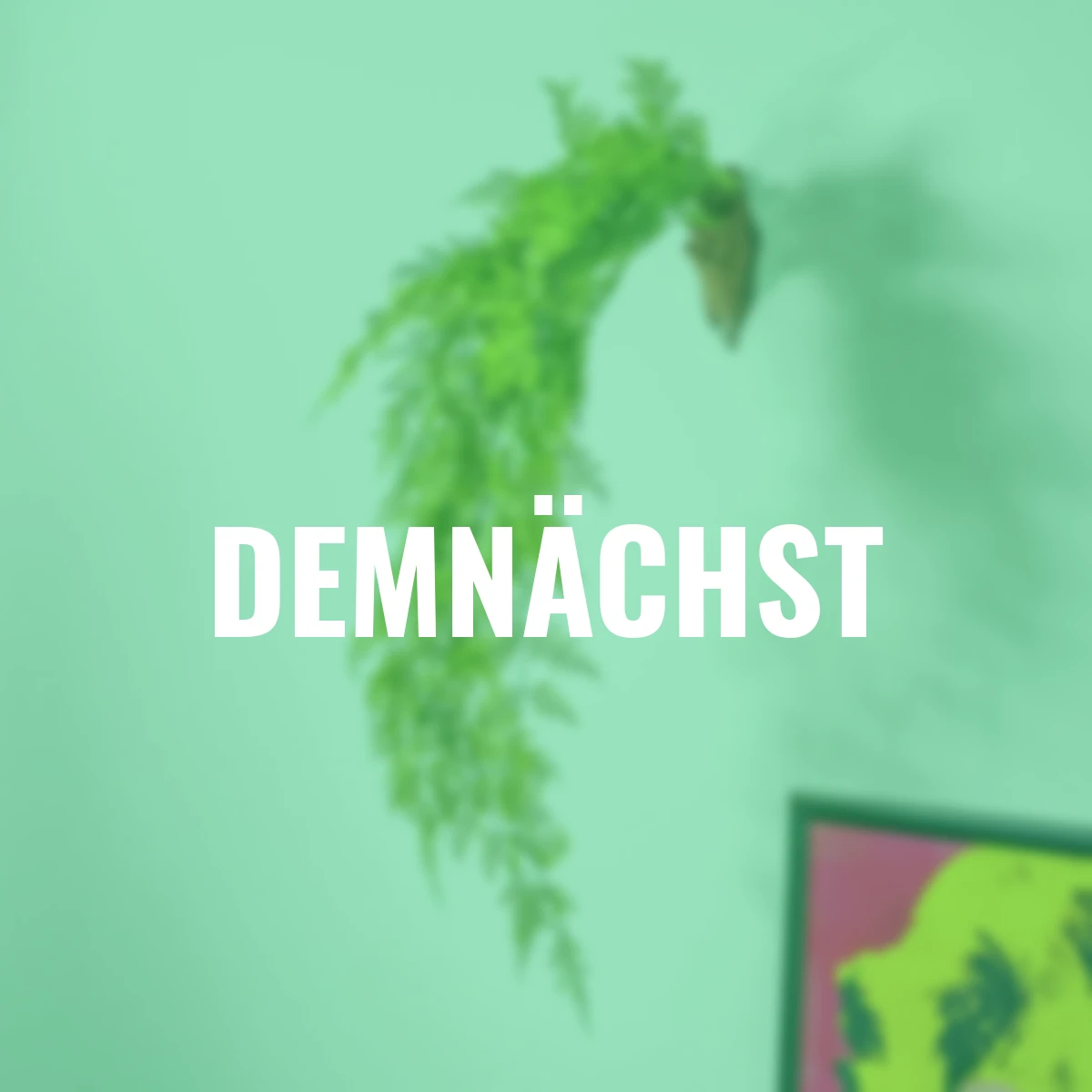 Kunstpflanze Farnhänger