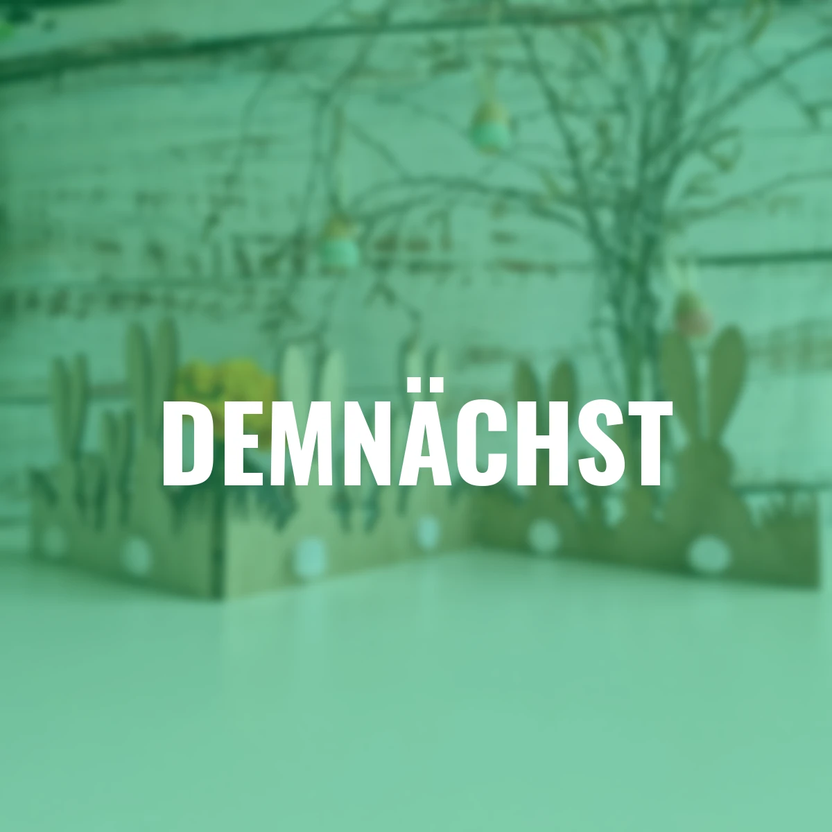 Fensterdeko Hasen, 80 cm