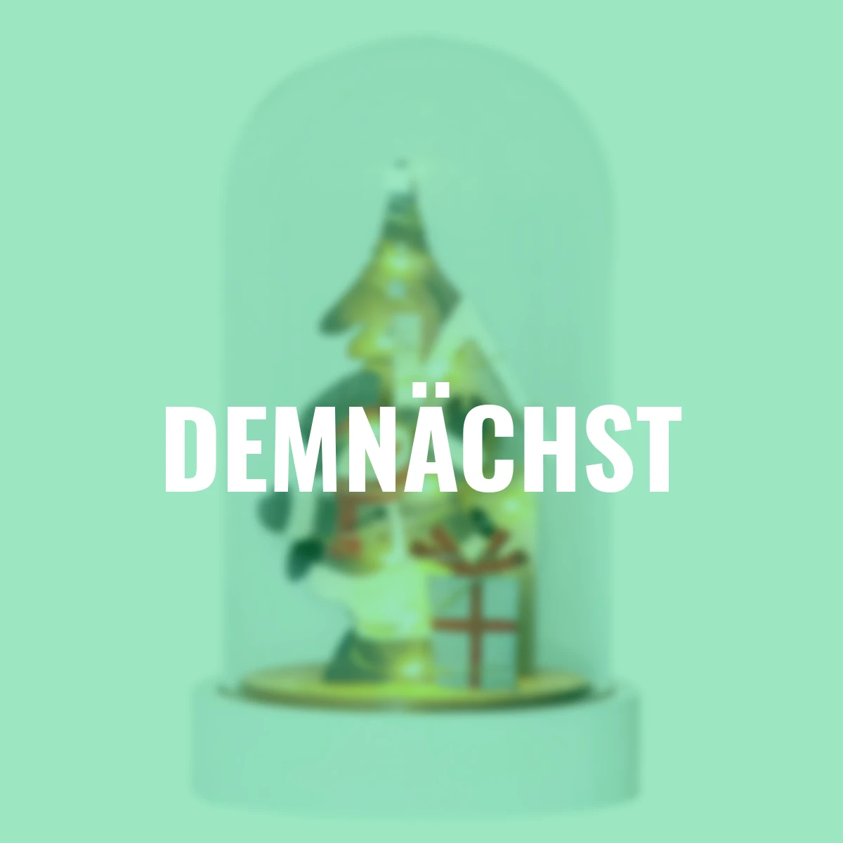 LED-Schneemann Olaf in der Glaskuppel