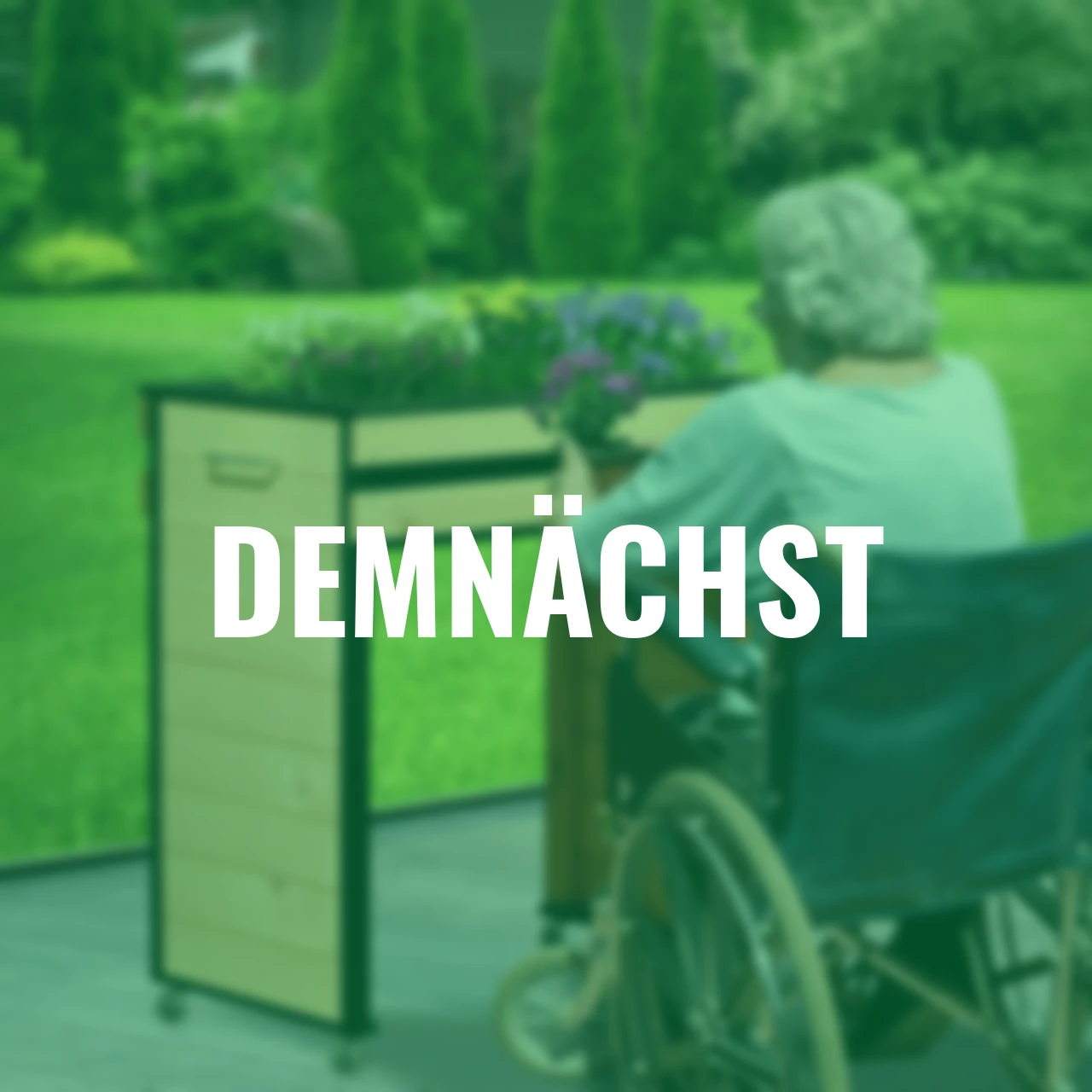 Hochbeet Wheely auf Rollen