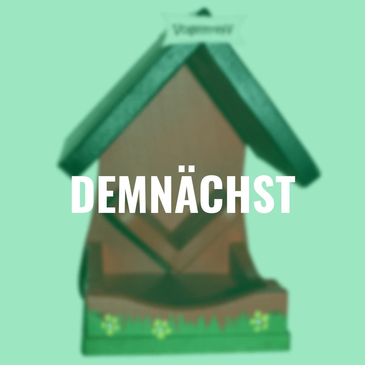 Futterhalter Vogeltreff, rot