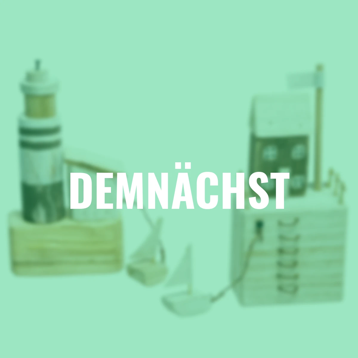 Treibholz-Leuchtturm und Haus, 2er-Set