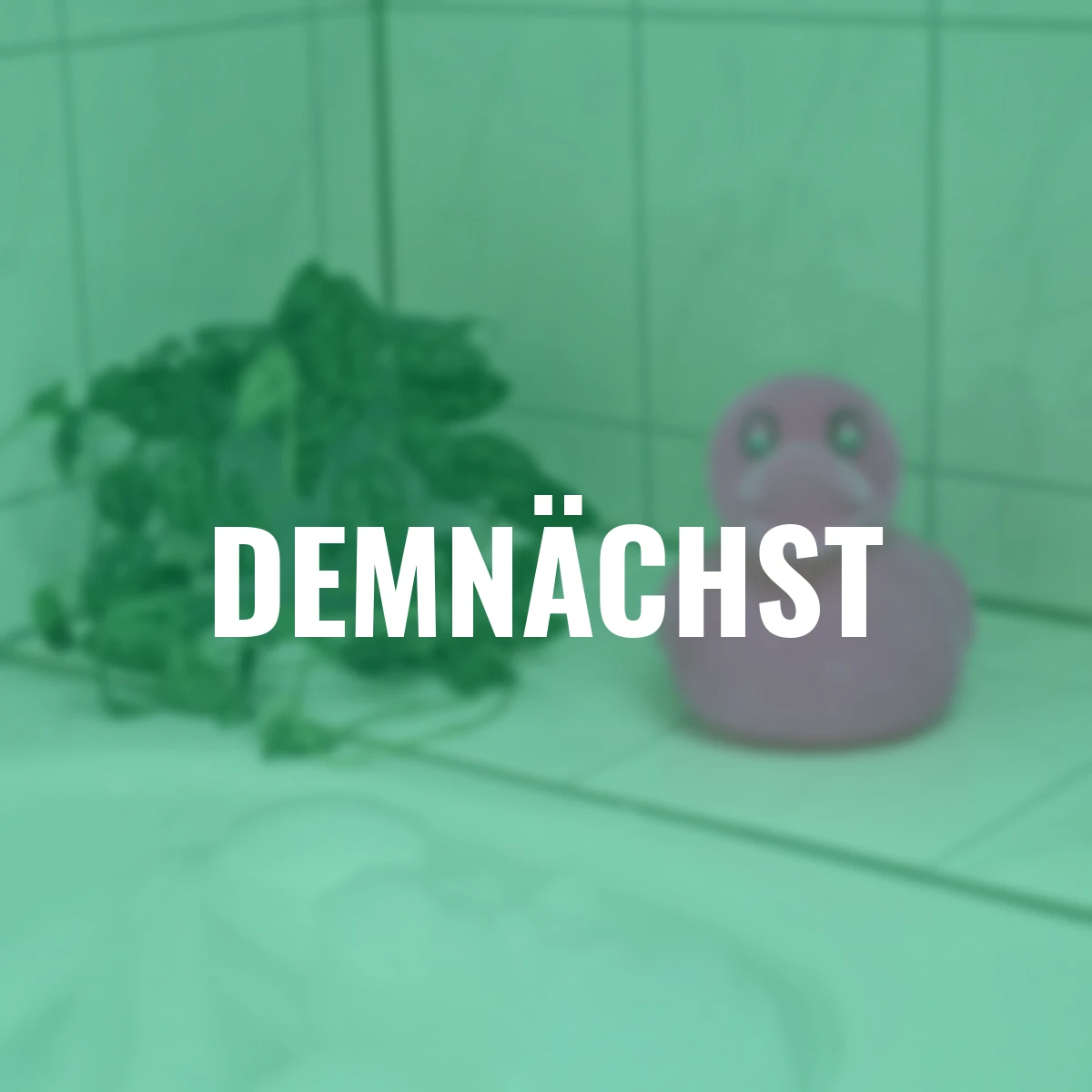 Deko-Ente Rubby, pink