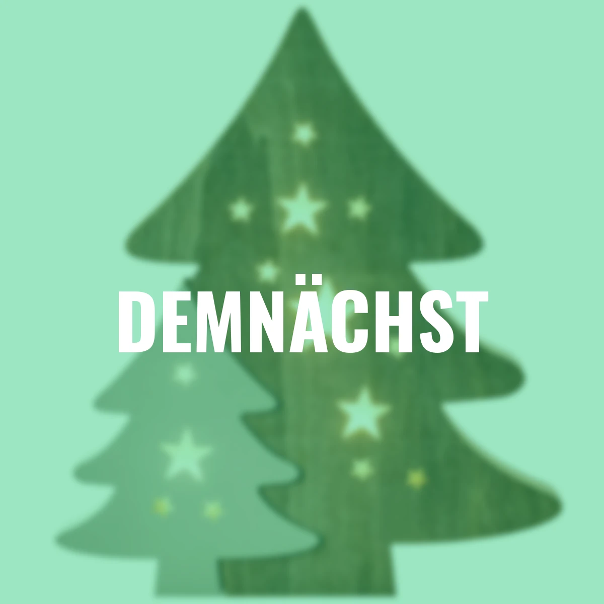 Deko-Weihnachtsbaum mit LED, 2-teilig