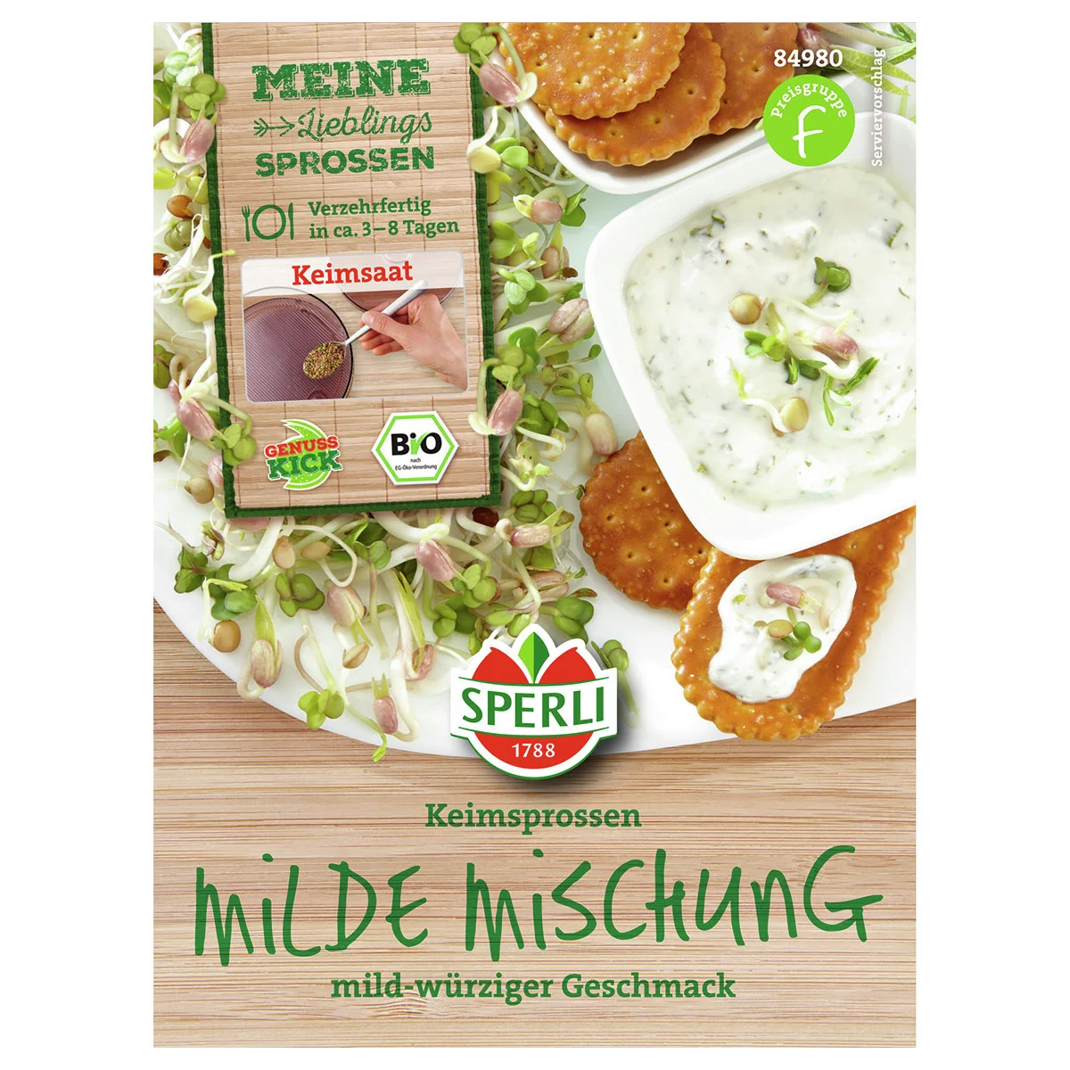 BIO Keimsprossen Milde Mischung, 30 g