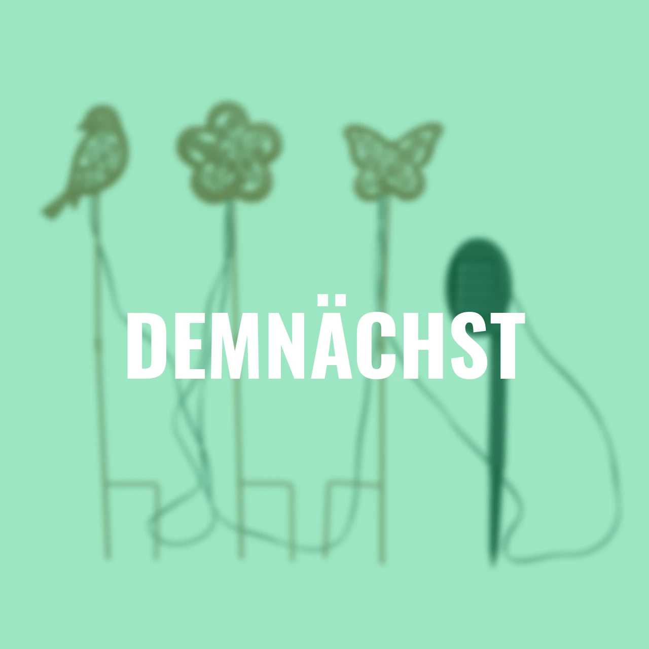 LED Solar-Gartenstecker 3er-Set