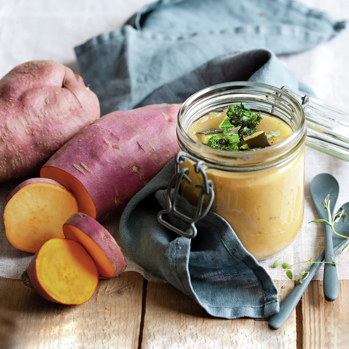 Süßkartoffelpflanze