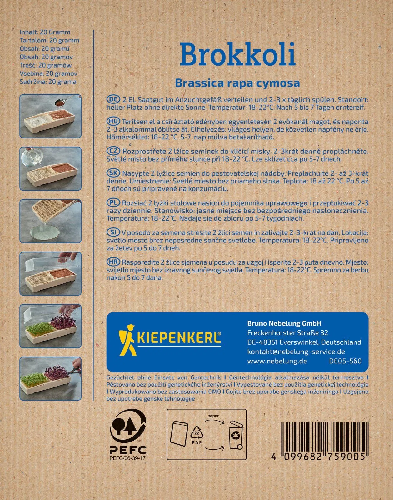 BIO Keimsprossen Brokkoli