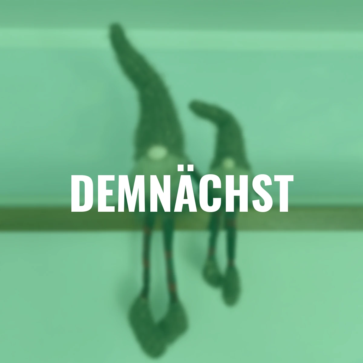 Adventswichtel Remi mit Baumelbeinen, 9x8x39 cm, klein, braun