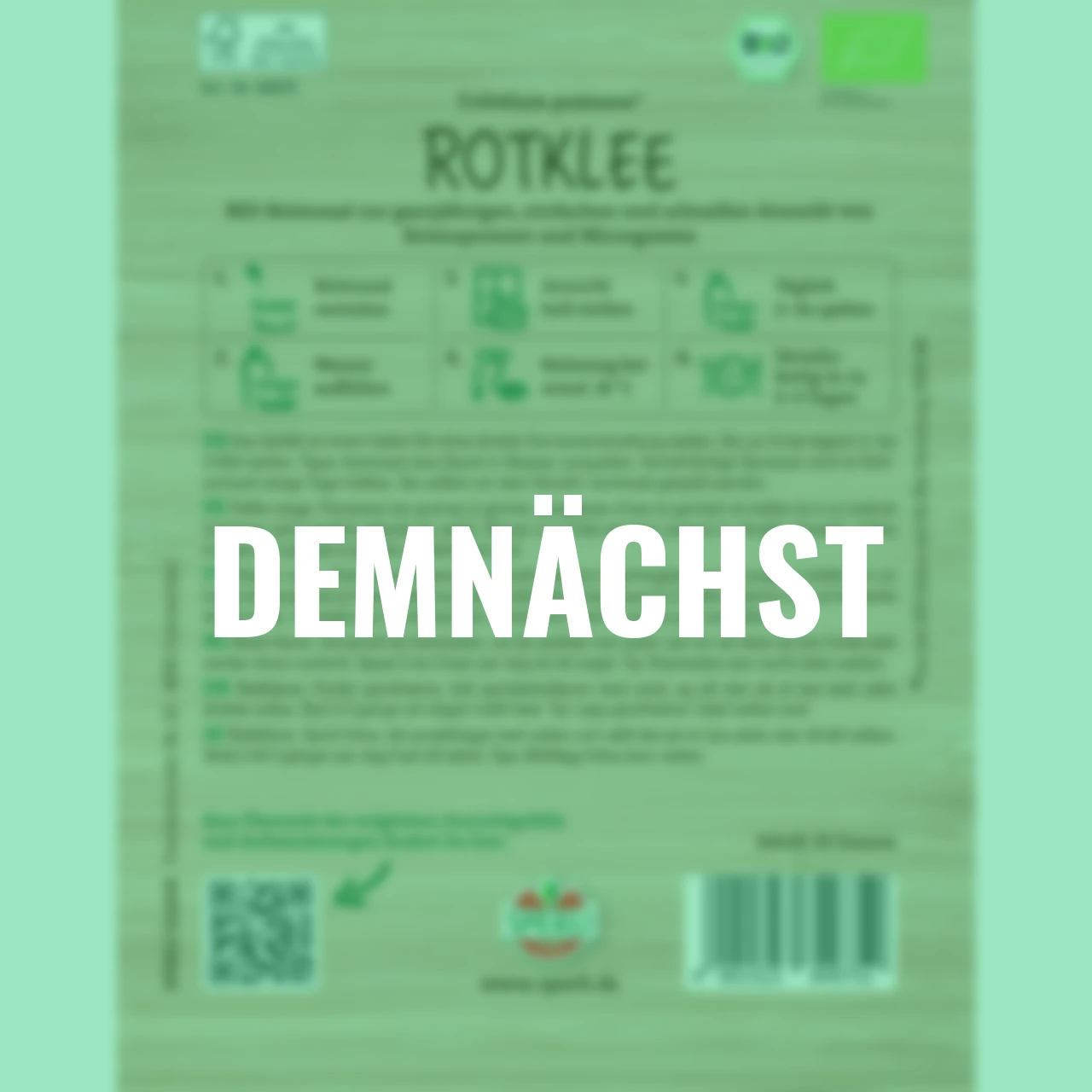 BIO Keimsprossen Rotklee