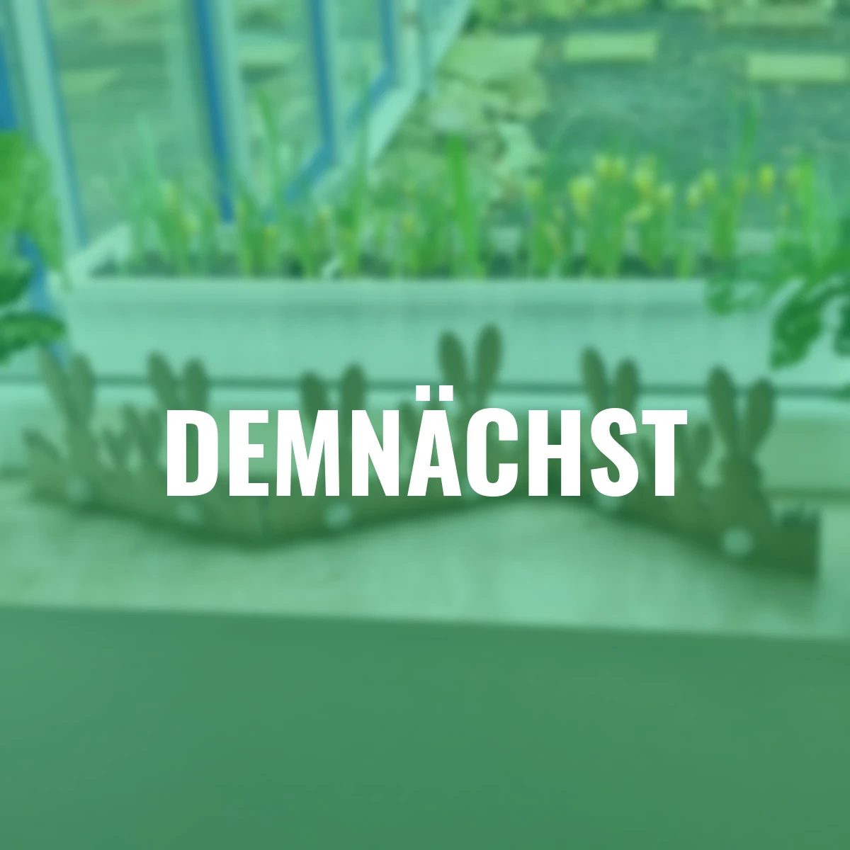 Fensterdeko Hasen, 80 cm