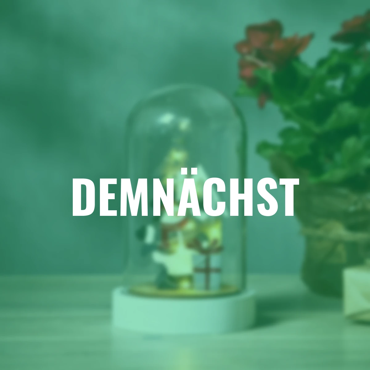 LED-Schneemann Olaf in der Glaskuppel