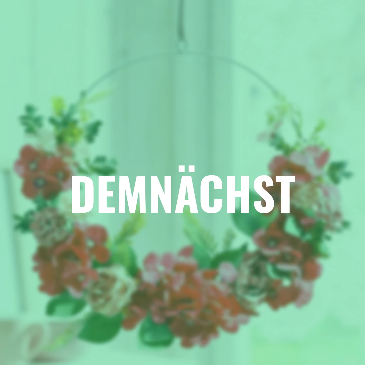 Metallring Pink Flowers