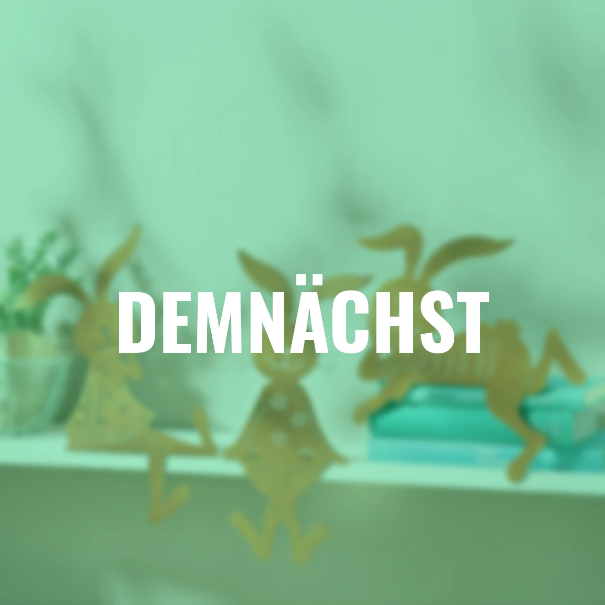 Kantenhocker Lustige Hasenbande, 3er-Set