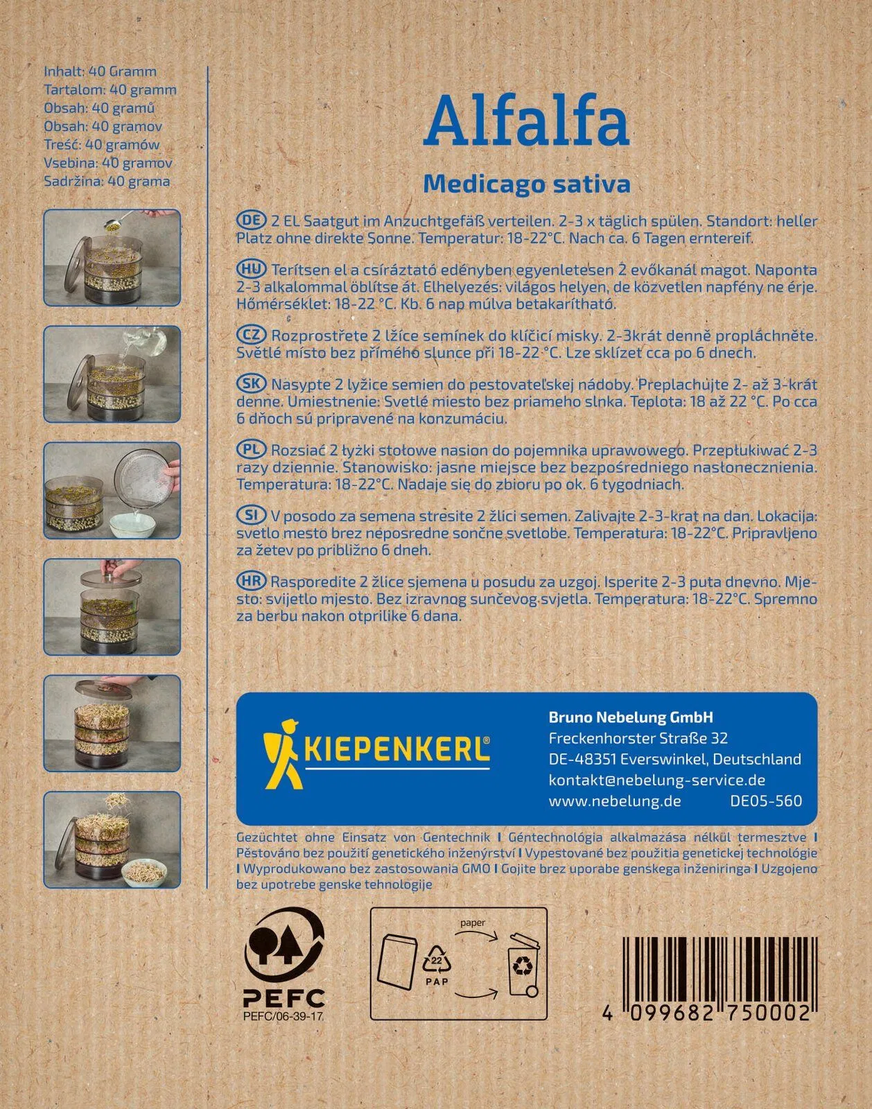 BIO Keimsprossen Alfalfa