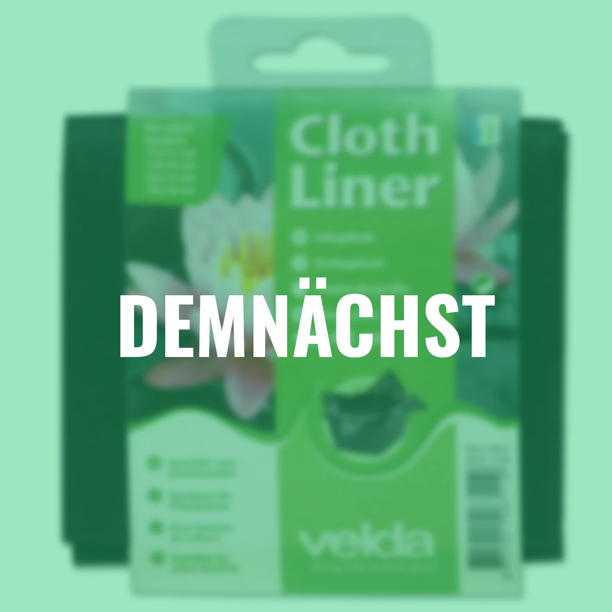 Pflanzkörbe-Vlies, 45x45 cm, schwarz