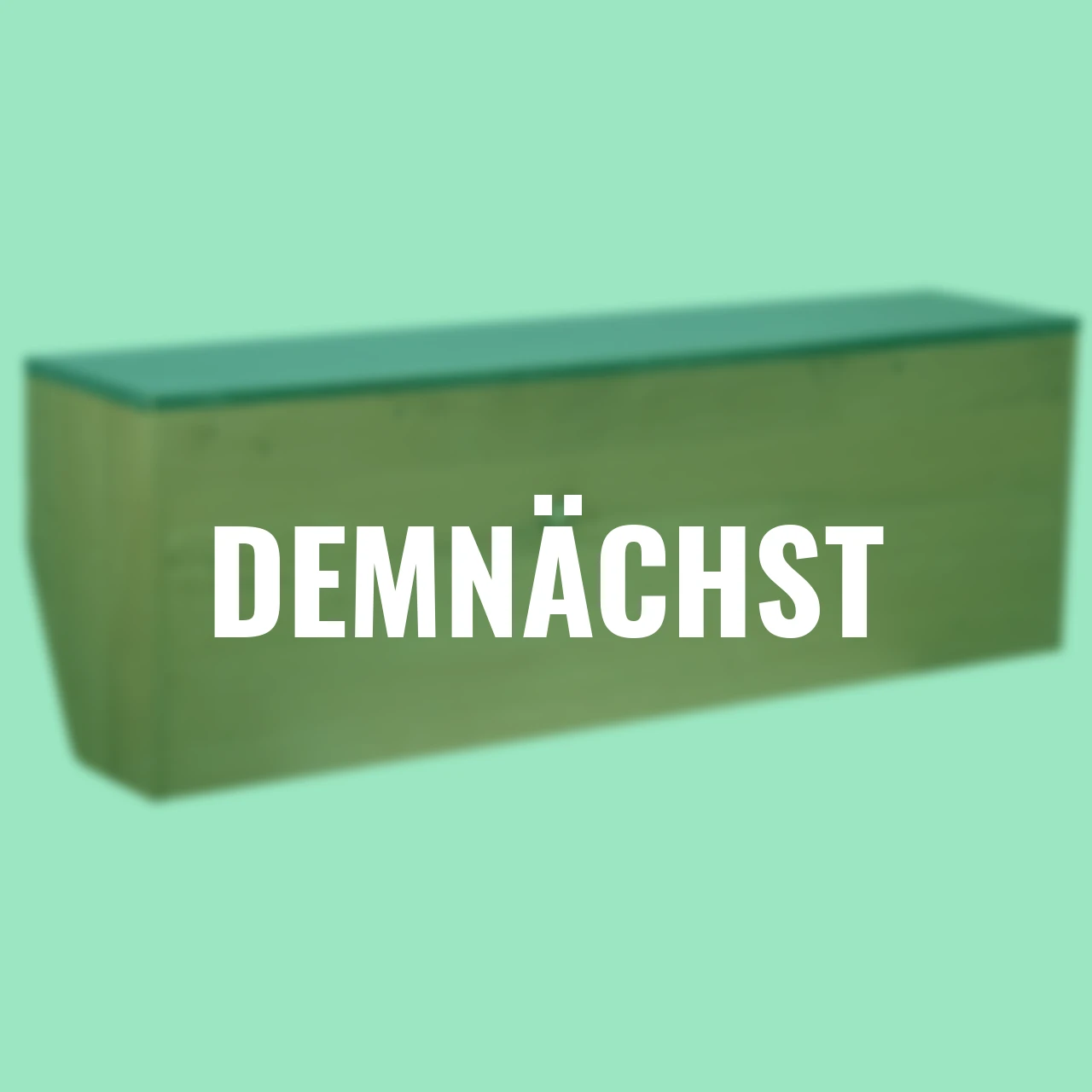 Pflanztisch mit Schubladen für die Wandmontage