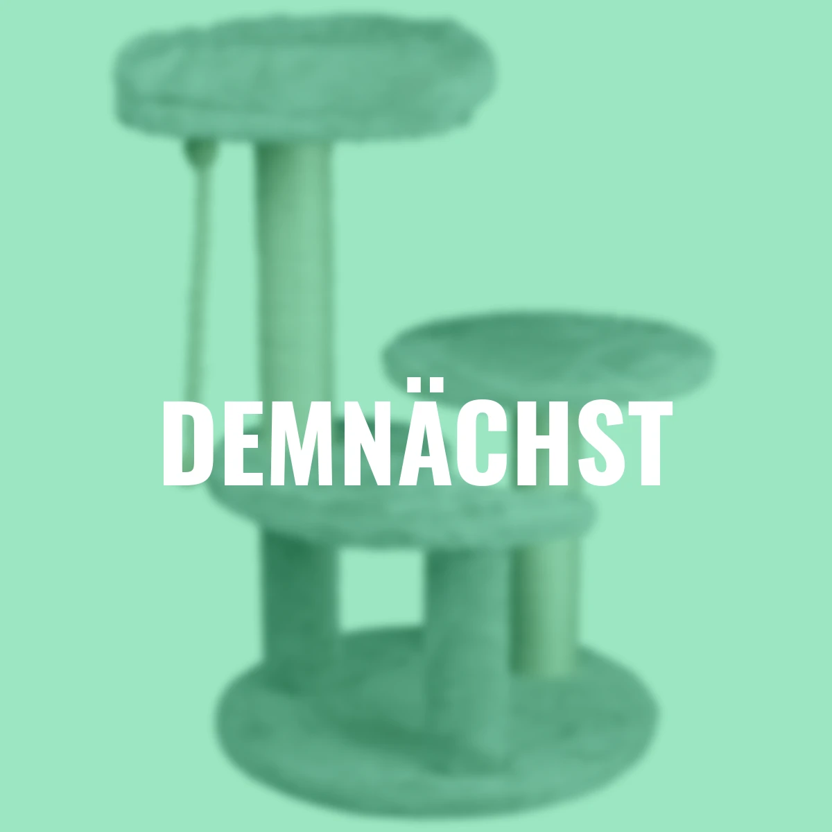 Katzenkratzbaum, grau, 62x40x40 cm