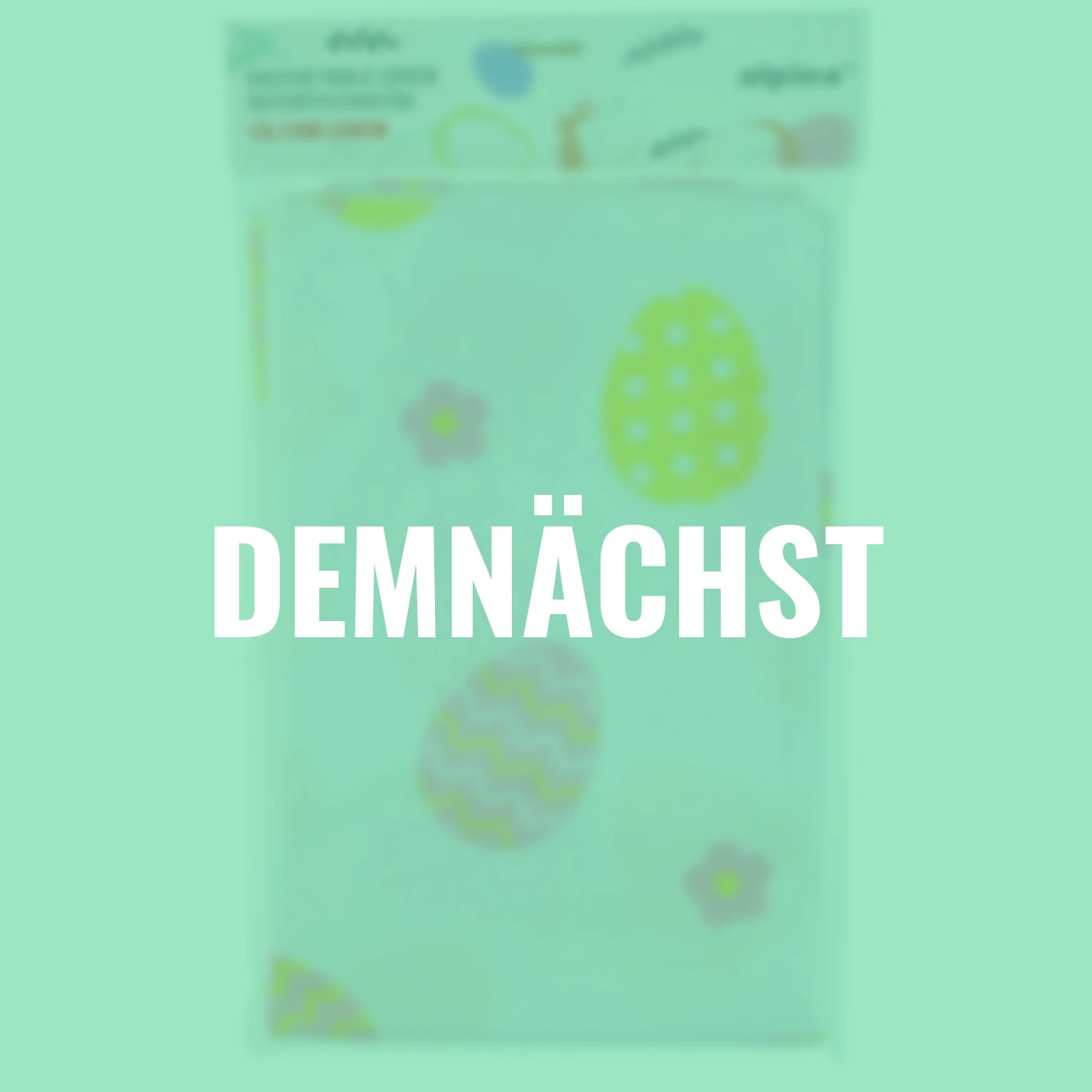 Oster-Tischdecke mit Eiermotive