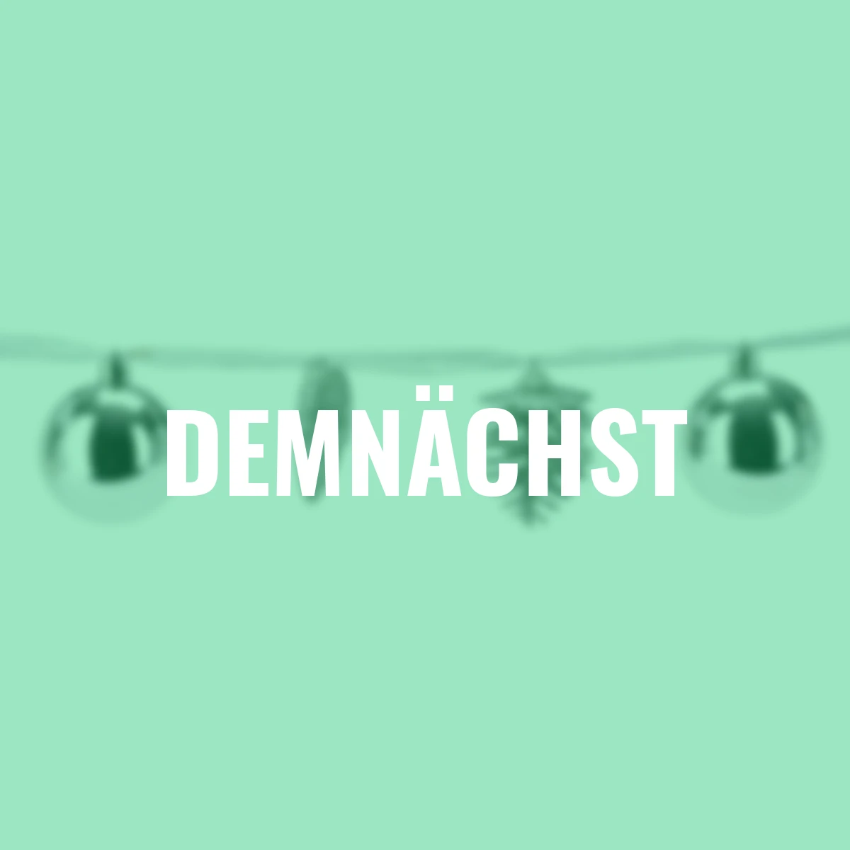 Weihnachtsgirlande Lametta, 180 cm, silber