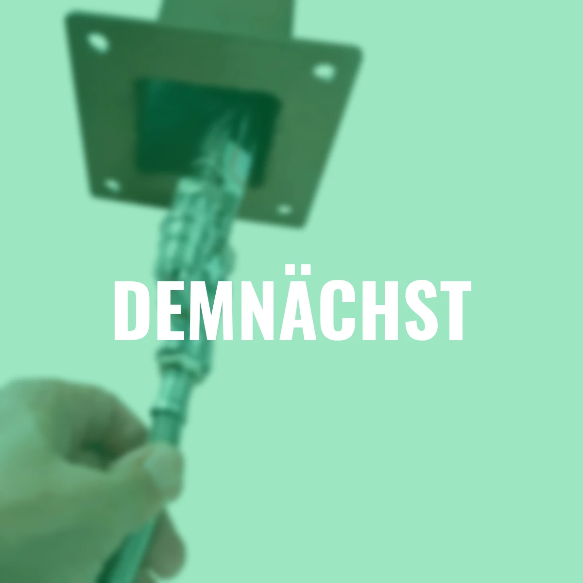 Überirdischer Flexischlauch für Wassersäule Tondo, Quadra und Silverline, 47x7x2,5 cm, Stahl