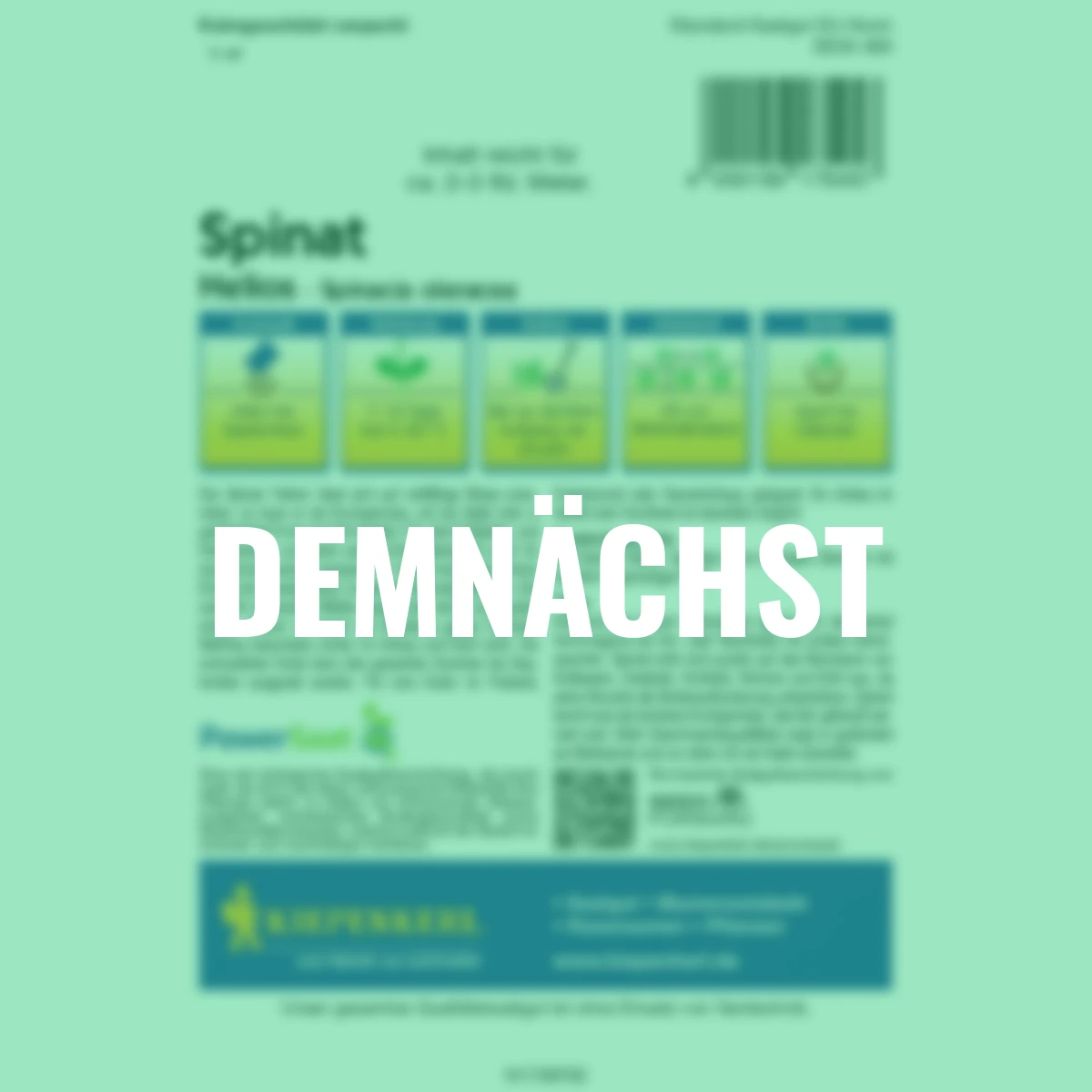 Spinat Helios PowerSaat