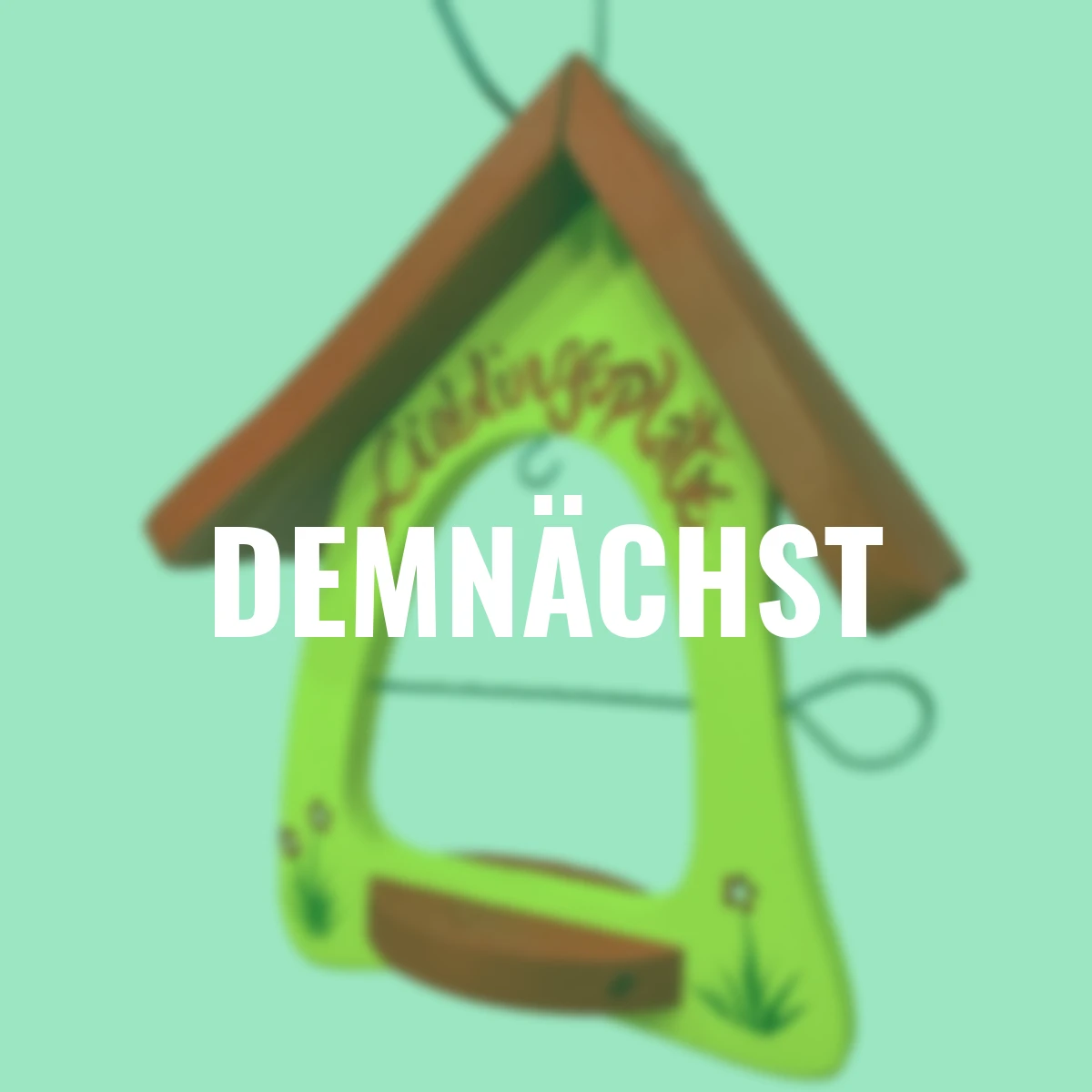 Futterschaukel Lieblingsplatz, gelb