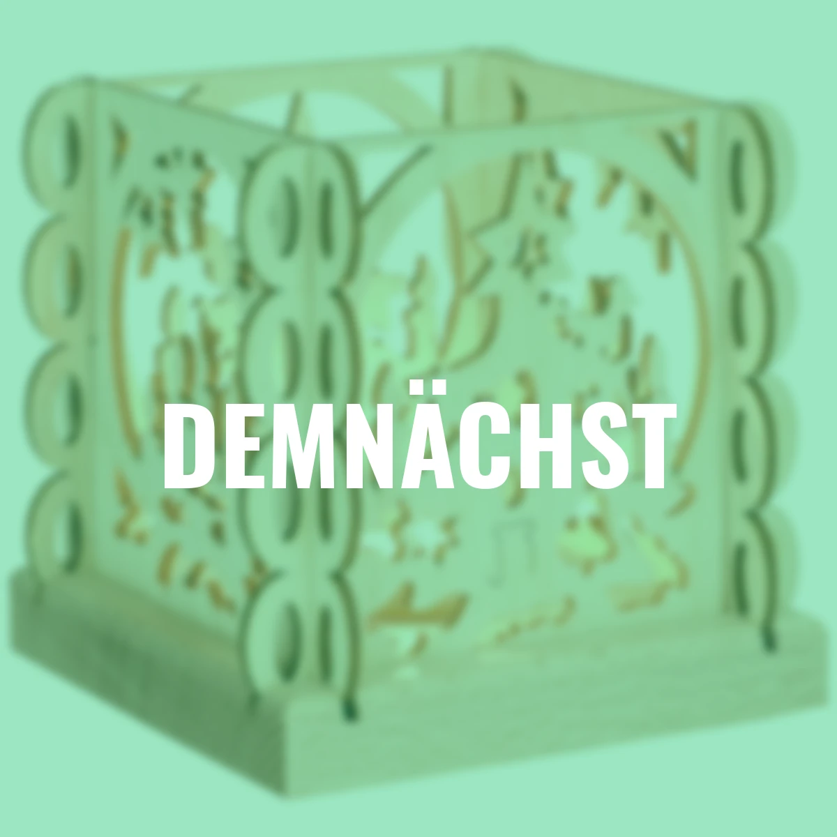 Laterne Weihnachtsmotiv