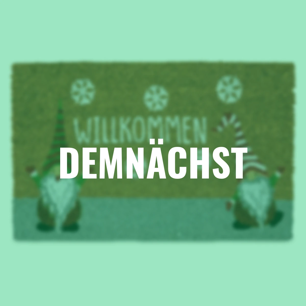 Fußmatte, Willkommen