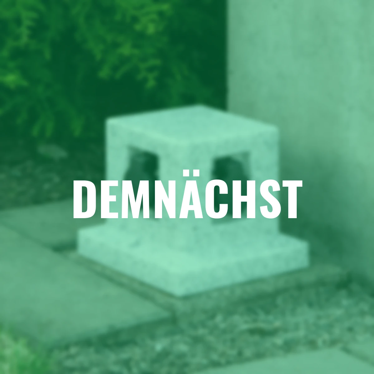 Gartensteckdose Granitoptik mit 4 Steckdosen