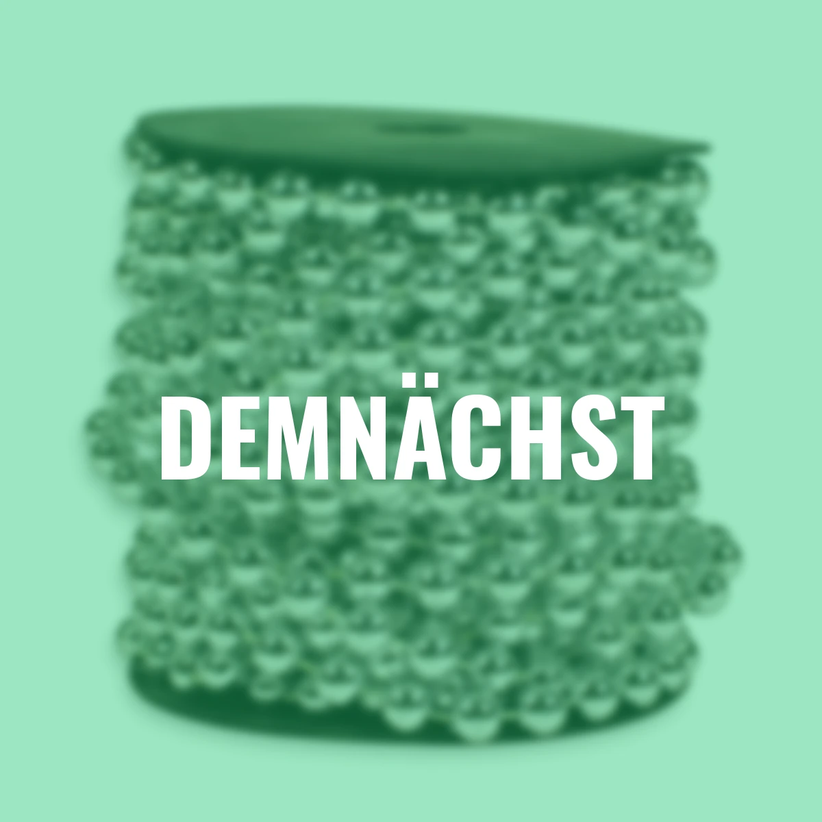 Perlenkette, Ø 0,8 cm, silber