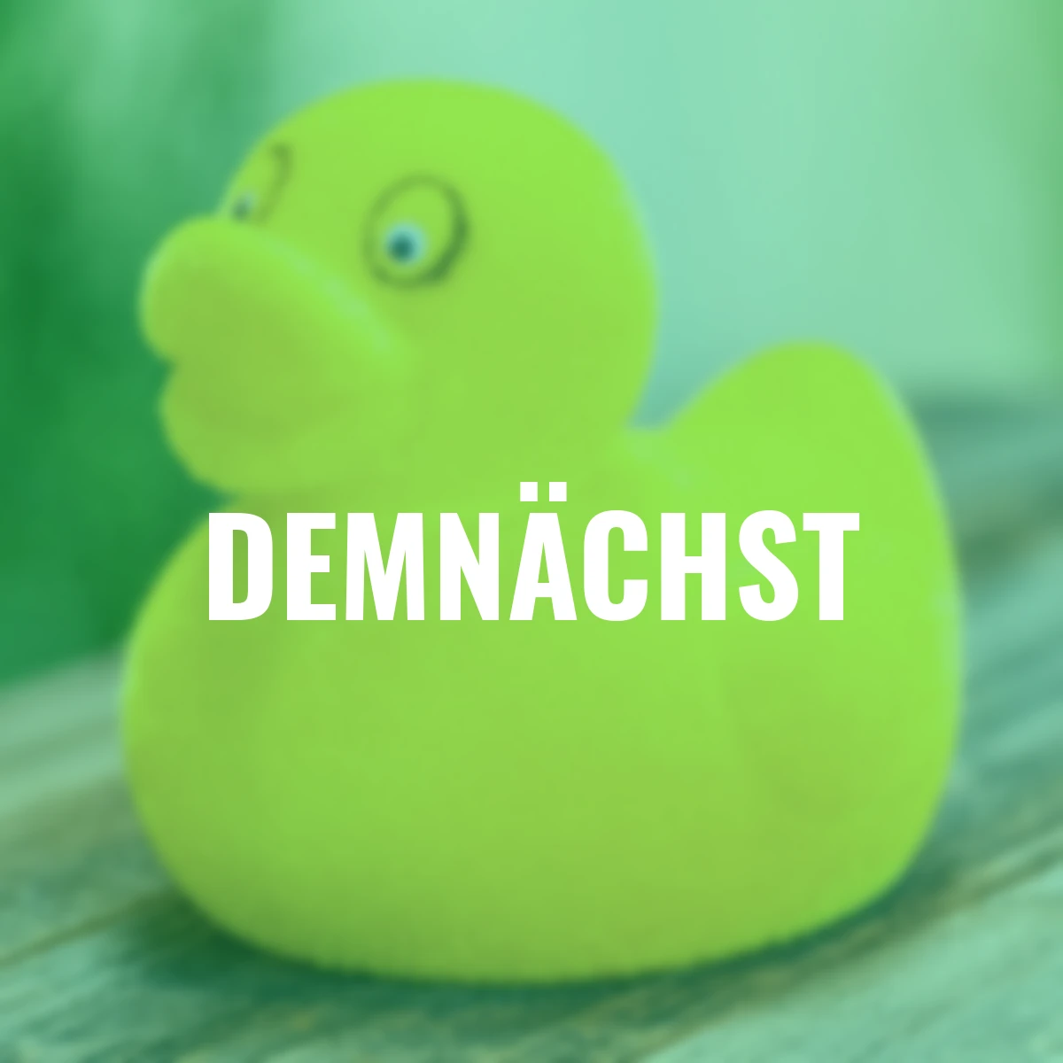 Deko-Ente Rubby, gelb