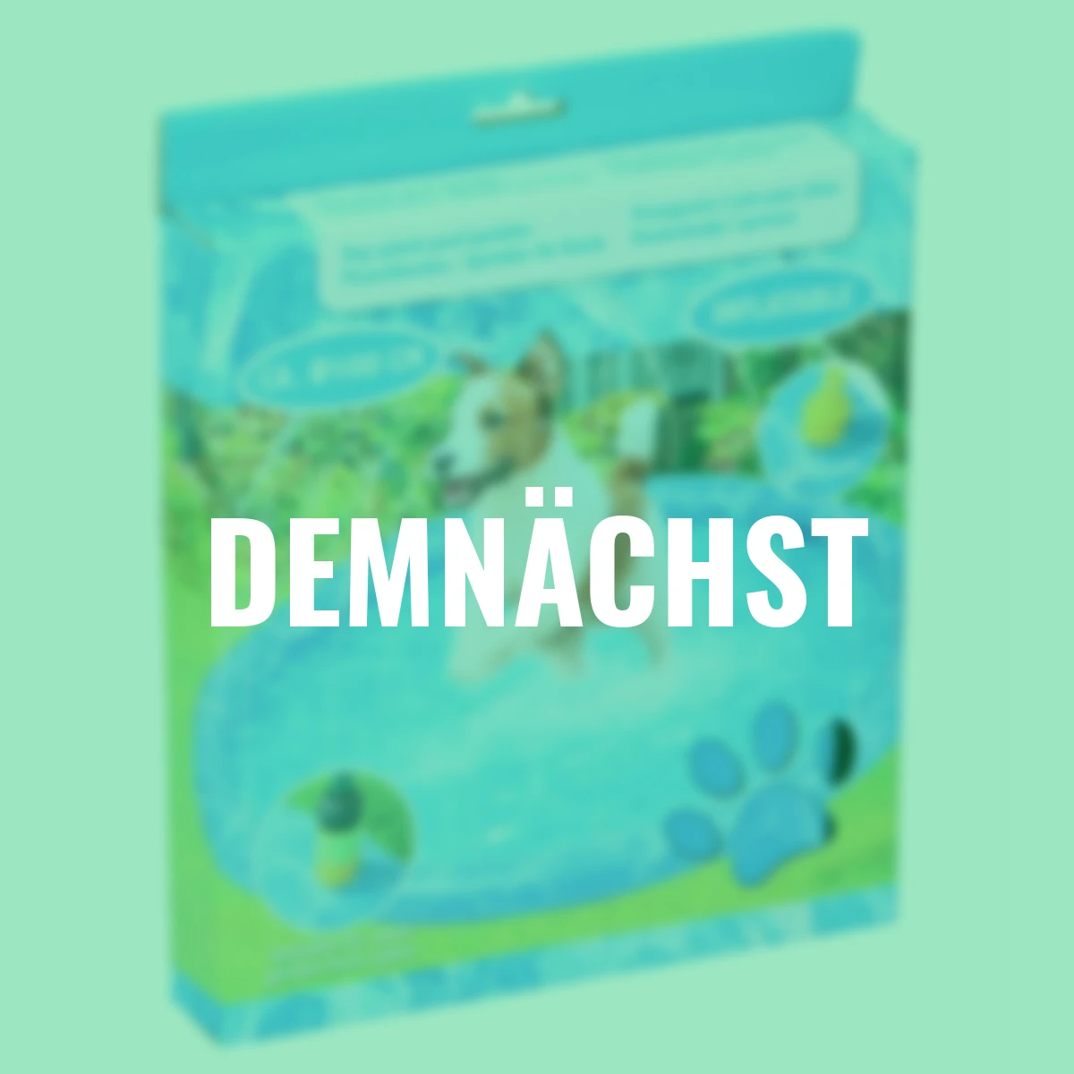 Hundeplanschbecken mit Sprinklern, blau, Ø 100 cm