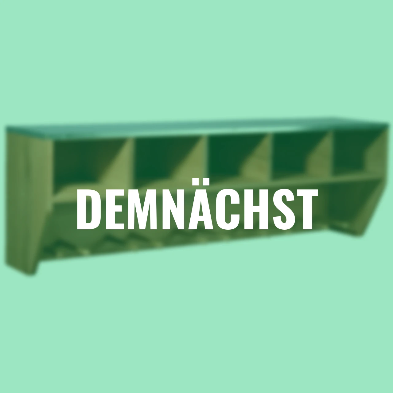 Pflanztisch mit Schubladen für die Wandmontage