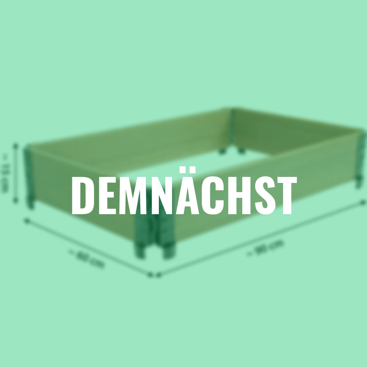 Frühbeet-Umrandung, braun